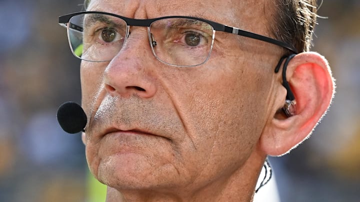 Paul Finebaum tried to defend Alabama's CFP case by knocking Notre Dame's conference independence Paul Finebaum tried to defend Alabama's CFP case by knocking Notre Dame's conference independence