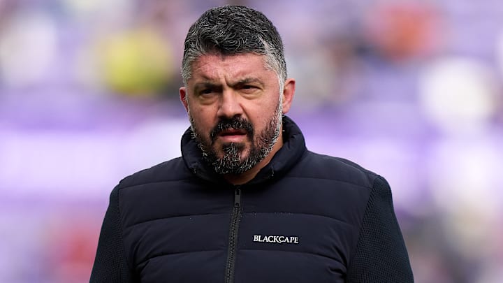 Gennaro Gattuso entraîne l'OM.
