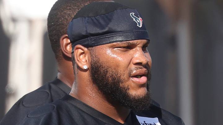Houston Texans guard Ed Ingram Houston Texans guard Ed Ingram