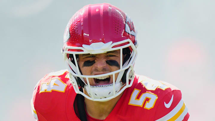 Washington Commanders linebacker Leo Chenal