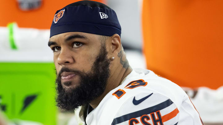 Chicago Bears wide receiver Keenan Allen (13) against the Arizona Cardinals at State Farm Stadium.
