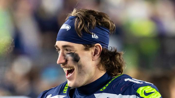 Seattle Seahawks wide receiver Jake Bobo against the New England Patriots. Seattle Seahawks wide receiver Jake Bobo against the New England Patriots.