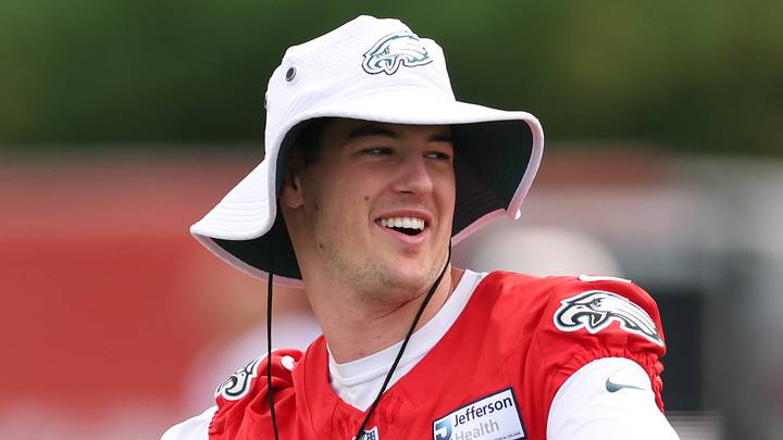 Philadelphia Eagles quarterback Tanner McKee