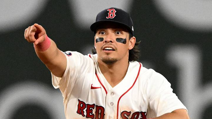 Boston Red Sox second baseman Anthony Seigler (48).