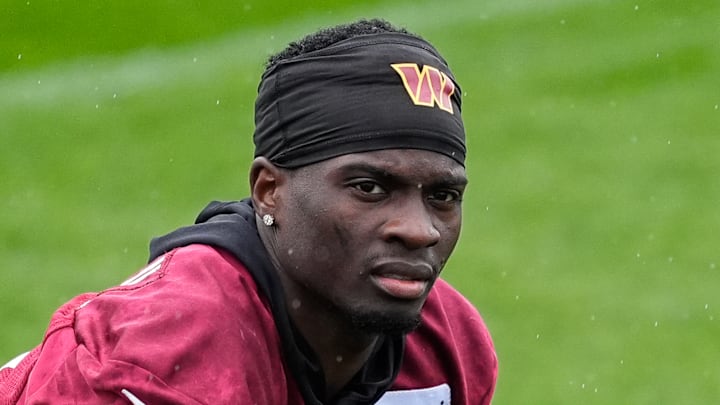 Washington Commanders cornerback Mike Sainristil