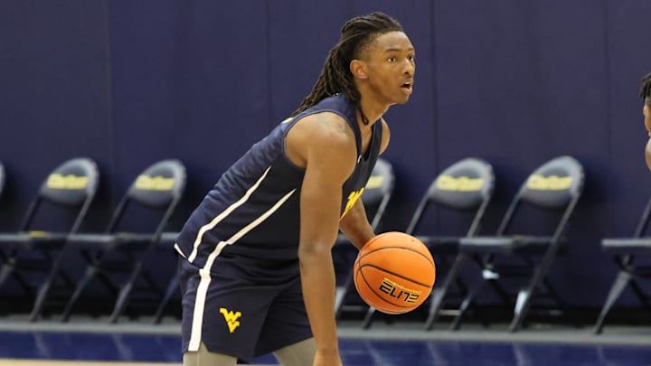 West Virginia University guard Javon Small West Virginia University guard Javon Small