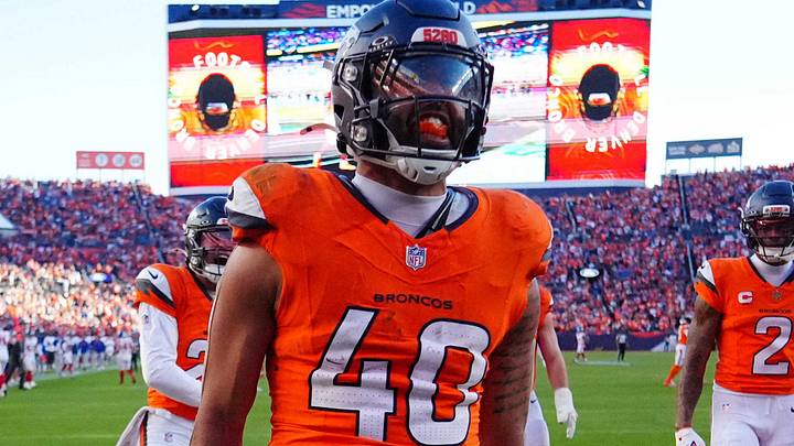 Denver Broncos linebacker Justin Strnad