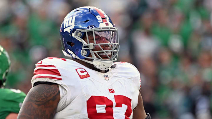 New York Giants defensive tackle Dexter Lawrence 