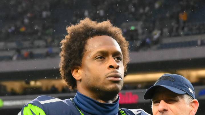 Former Seattle Seahawks quarterback Geno Smith walks off the field