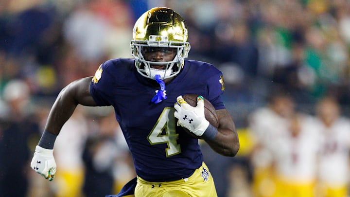 Notre Dame RB Jeremiyah Love