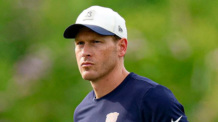 Chicago Bears head coach Ben Johnson