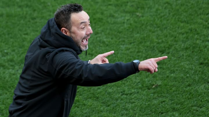 Roberto De Zerbi entame sa deuxième saison sur le banc marseillais. 