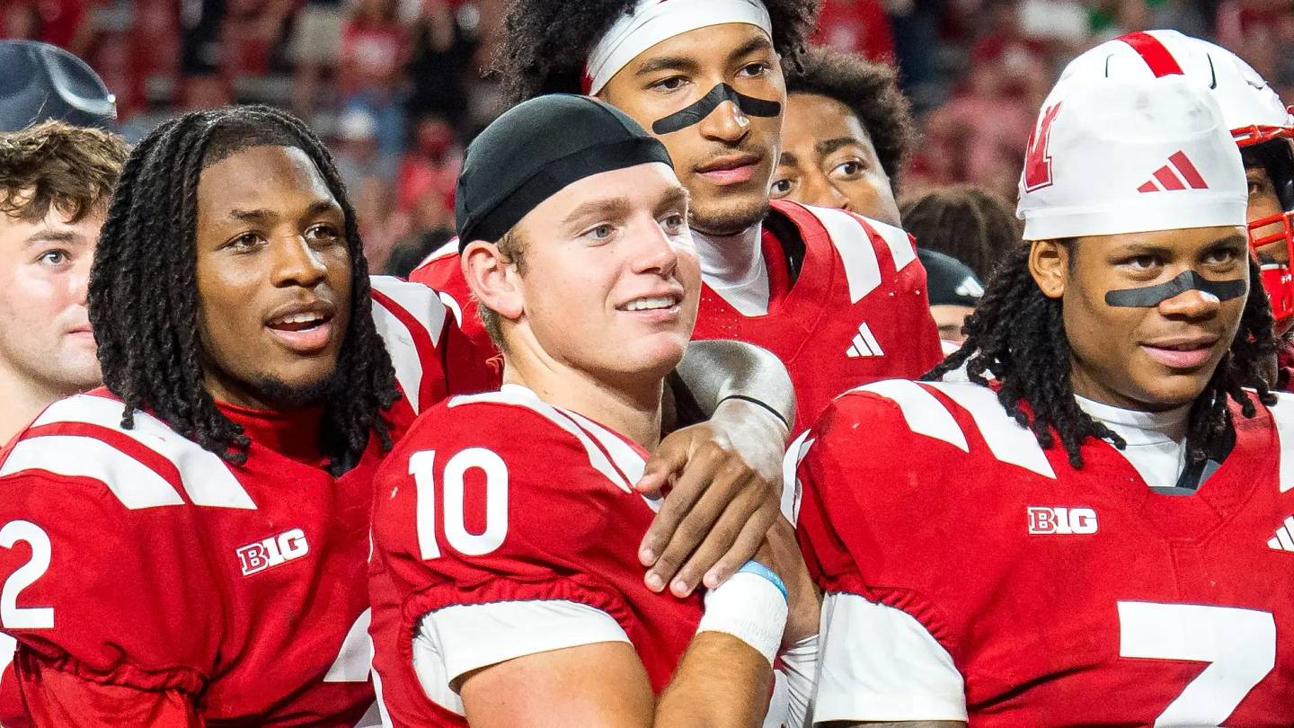 How Every Nebraska Player on Offense vs. North Dakota Graded Out on PFF - si.com