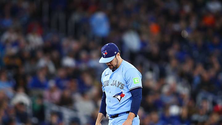 Brendon Little y los Blue Jays no han tenido un buen arranque. Brendon Little y los Blue Jays no han tenido un buen arranque.