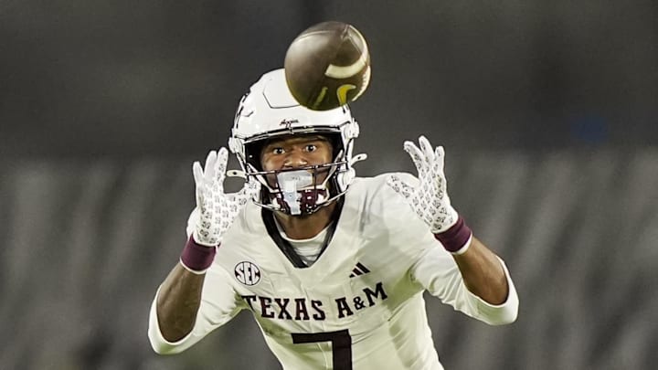 Texas A&M Aggies wide receiver KC Concepcion (7)