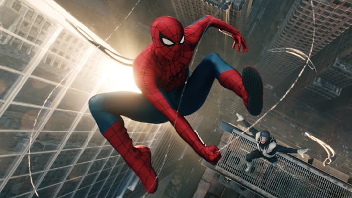 Spider-Man and Boomerang in Columbia Pictures SPIDER-MAN™: BRAND NEW DAY. Spider-Man and Boomerang in Columbia Pictures SPIDER-MAN™: BRAND NEW DAY.