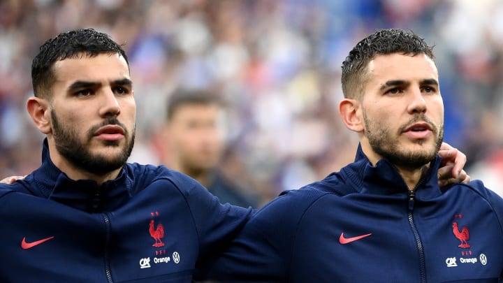 Théo et Lucas Hernandez - équipe de France