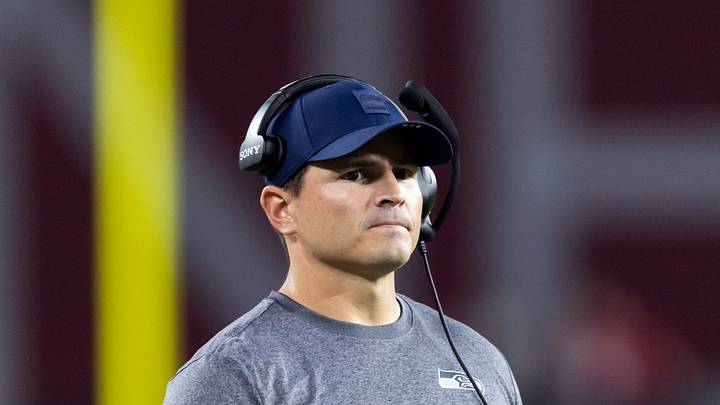 Seattle Seahawks head coach Mike Macdonald against the Arizona Cardinals