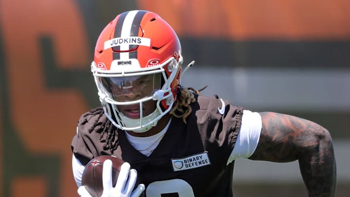 Browns running back Quinshon Judkins was not formally charged in a domestic violence case.