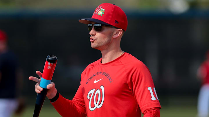 Washington Nationals manager Blake Butera