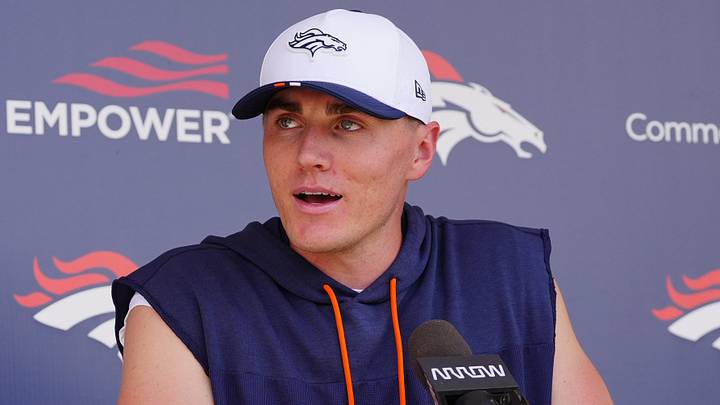 Denver Broncos quarterback Bo Nix 