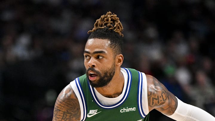 D'Angelo Russell, Dallas Mavericks D'Angelo Russell, Dallas Mavericks