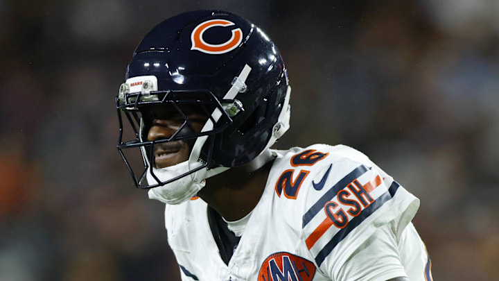 Chicago Bears cornerback Nahshon Wright Chicago Bears cornerback Nahshon Wright