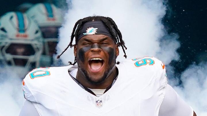 Miami Dolphins defensive tackle Kenneth Grant Miami Dolphins defensive tackle Kenneth Grant