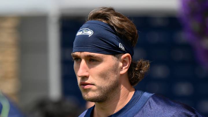 Seattle Seahawks wide receiver Jake Bobo before training camp