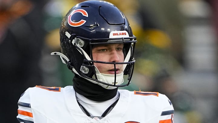 Chicago Bears quarterback Tyson Bagent