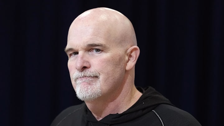 Washington Commanders head coach Dan Quinn Washington Commanders head coach Dan Quinn