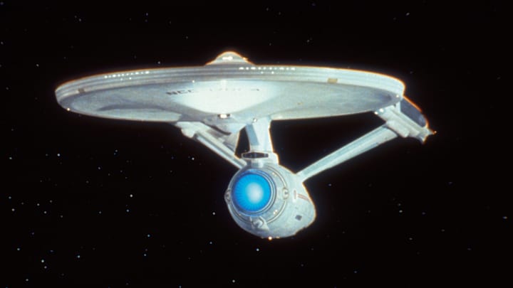 On the set of Star Trek V: The Final Frontier