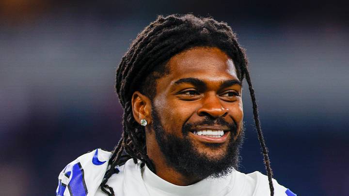 Dallas Cowboys cornerback Trevon Diggs prior to the game against the Atlanta Falcons. Dallas Cowboys cornerback Trevon Diggs prior to the game against the Atlanta Falcons.