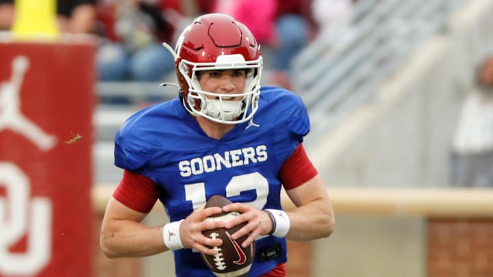 Oklahoma quarterback Brendan Zurbrugg