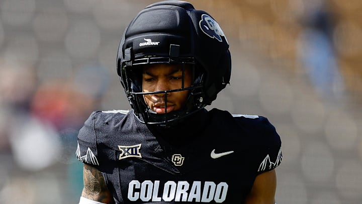 Apr 19, 2025; Boulder, CO, USA; Colorado Buffaloes cornerback DJ McKinney (8) during the spring game at Folsom Field. Mandatory Credit: Isaiah J. Downing-Imagn Images