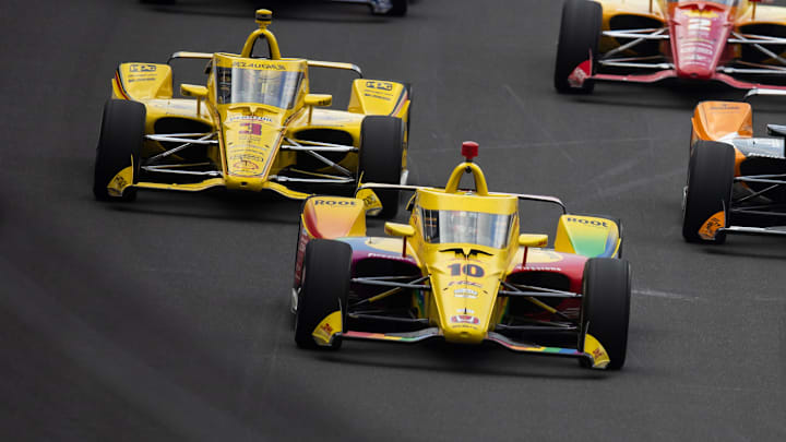 Alex Palou, Chip Ganassi Racing, Scott McLaughlin, Team Penske, IndyCar
