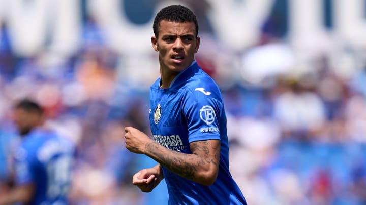 Mason Greenwood spent last season on loan at Getafe