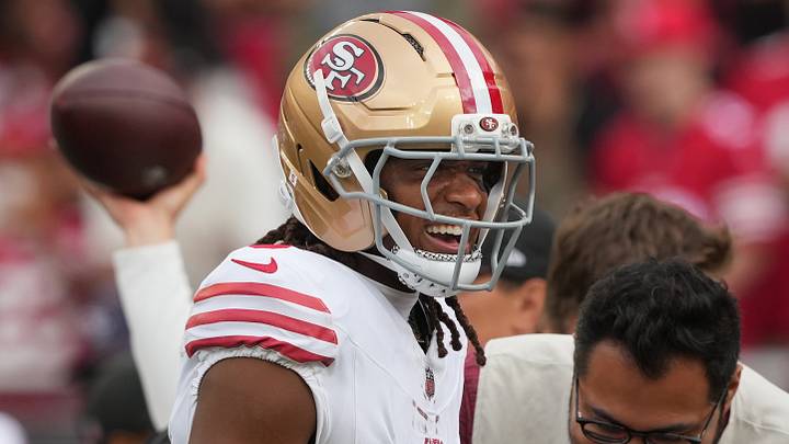San Francisco 49ers wide receiver Demarcus Robinson San Francisco 49ers wide receiver Demarcus Robinson