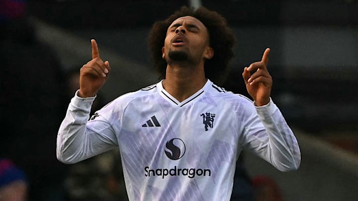 Joshua Zirkzee has started Man Utd’s last two games.