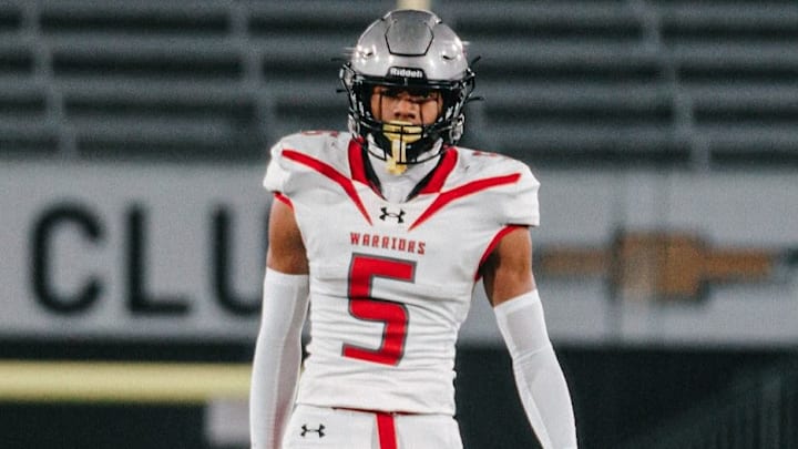 2027 safety Junior James from Thompson High School in Alabaster, Alabama