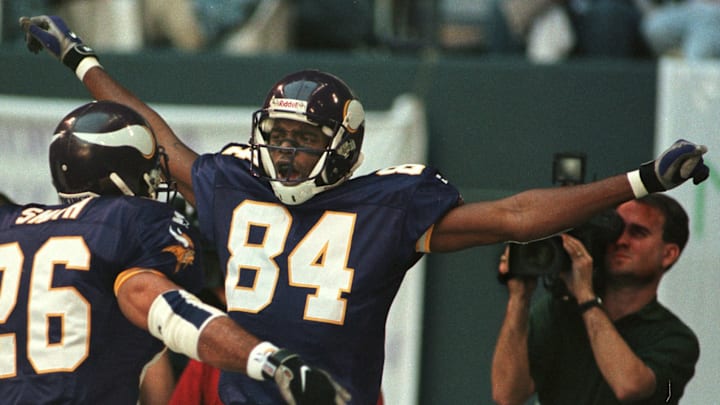 Former Minnesota Vikings wide receiver Randy Moss