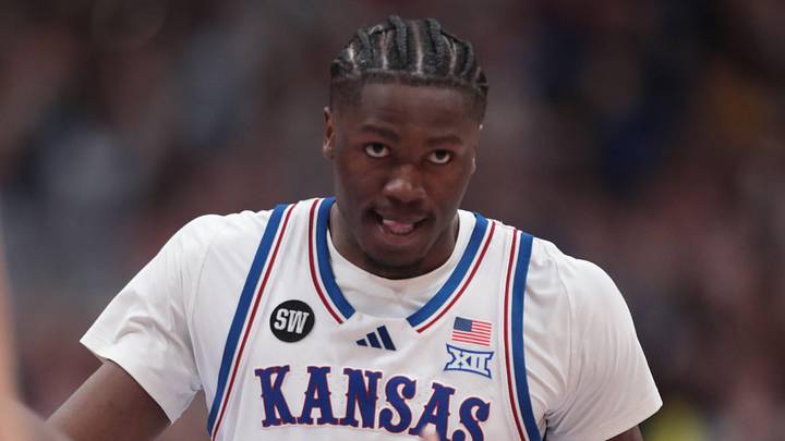 Kansas Jayhawks forward Flory Bidunga Kansas Jayhawks forward Flory Bidunga