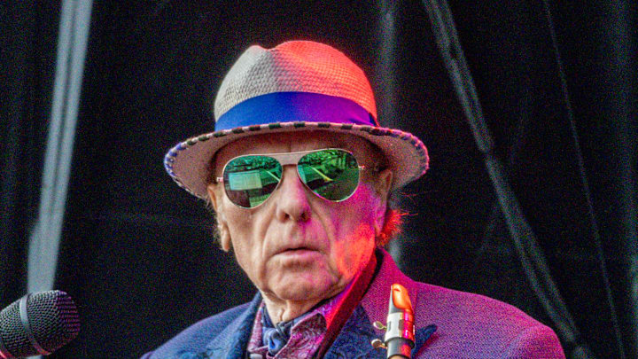 Van Morrison performs at The Botanical Nights in Madrid