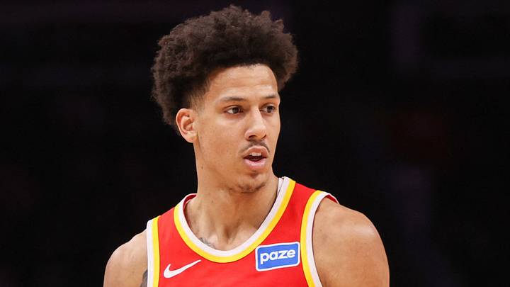 Atlanta Hawks forward Jalen Johnson (1) against the Milwaukee Bucks at State Farm Arena on March 14, 2026.