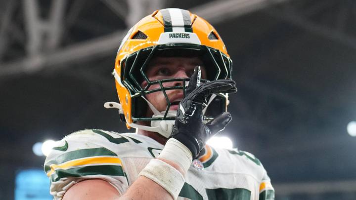 Green Bay Packers tight end Tucker Kraft