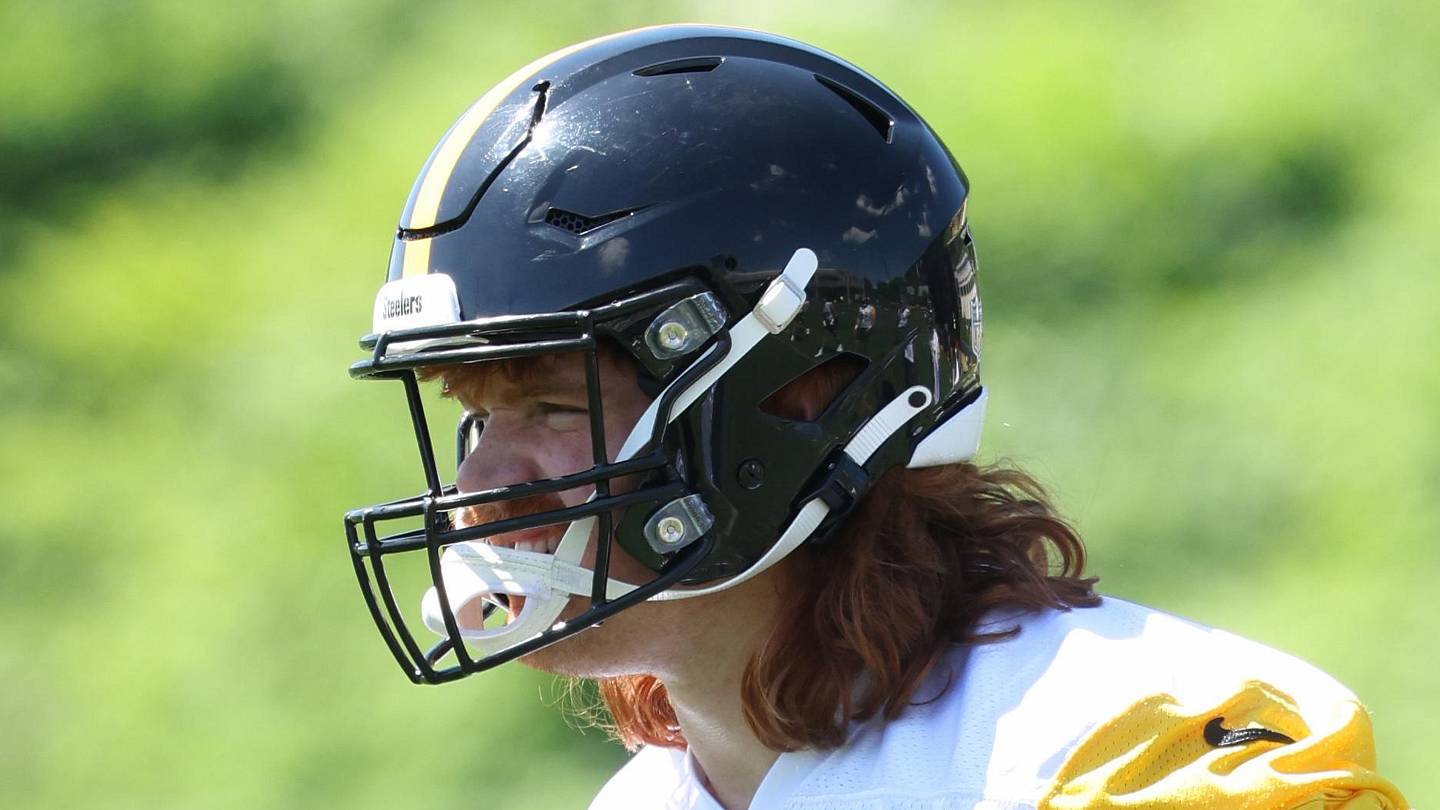 Steelers rookie Gennings Dunker's season may already be on life support