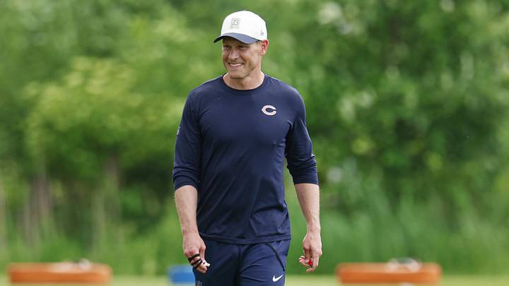 Chicago Bears head coach Ben Johnson