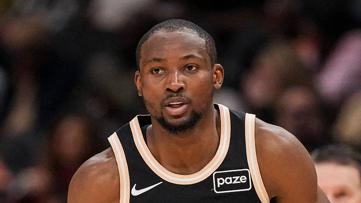 Feb 26, 2026; Atlanta, Georgia, USA; Atlanta Hawks forward Jonathan Kuminga (0) brings the ball up the court against the Washington Wizards during the second half at State Farm Arena. Mandatory Credit: Dale Zanine-Imagn Images
