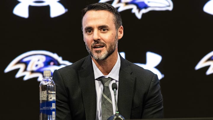 Baltimore Ravens head coach Jesse Minter Baltimore Ravens head coach Jesse Minter