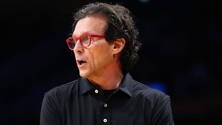 Atlanta Hawks head coach Quin Snyder